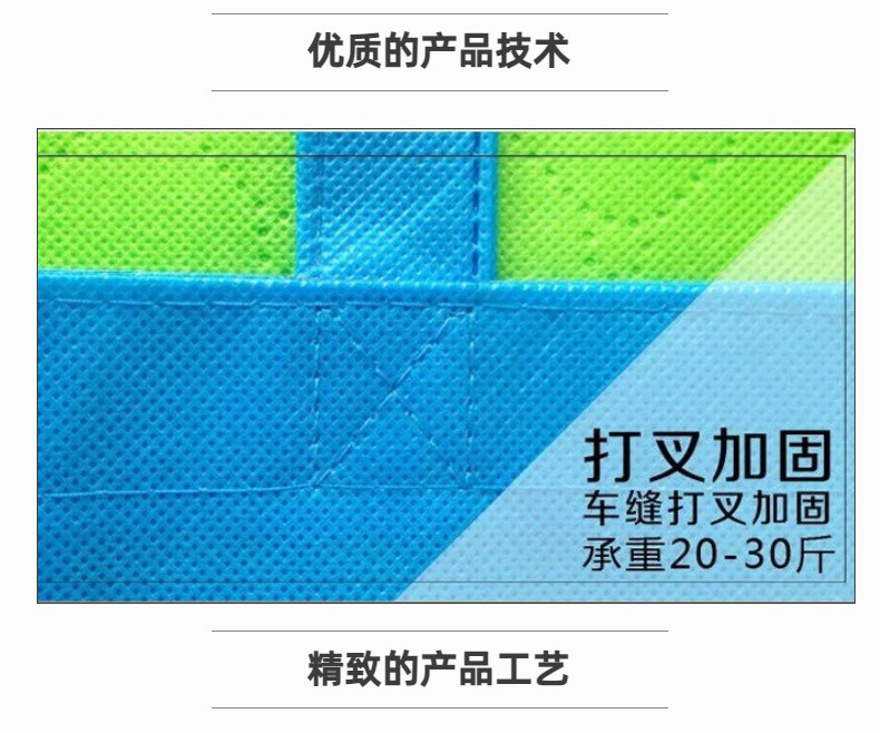 Customized eco-friendly non-woven fabric bags for clothing stores, thickened non-woven fabric handbags with film coating and logo printing pic 19