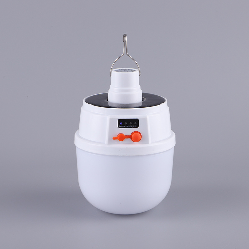 Solar LED outdoor lighting lamps, portable camping tent lamps, USB charging atmosphere mushroom lamps, camping lamps pic 9