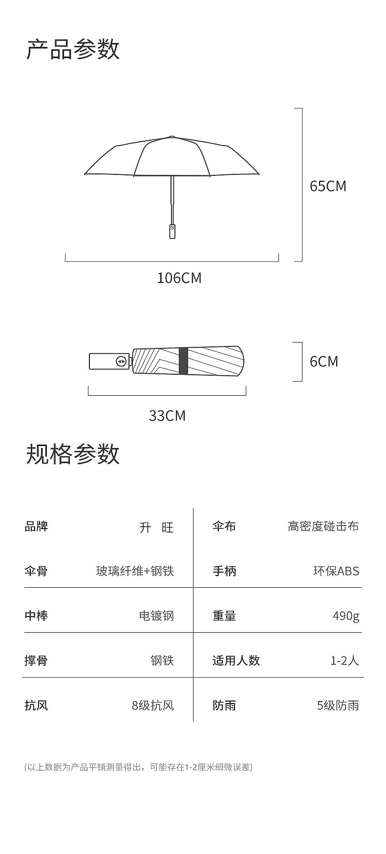 24骨全自动雨伞大号三折遮阳防晒伞男女晴雨伞两用折叠伞大量批发详情14