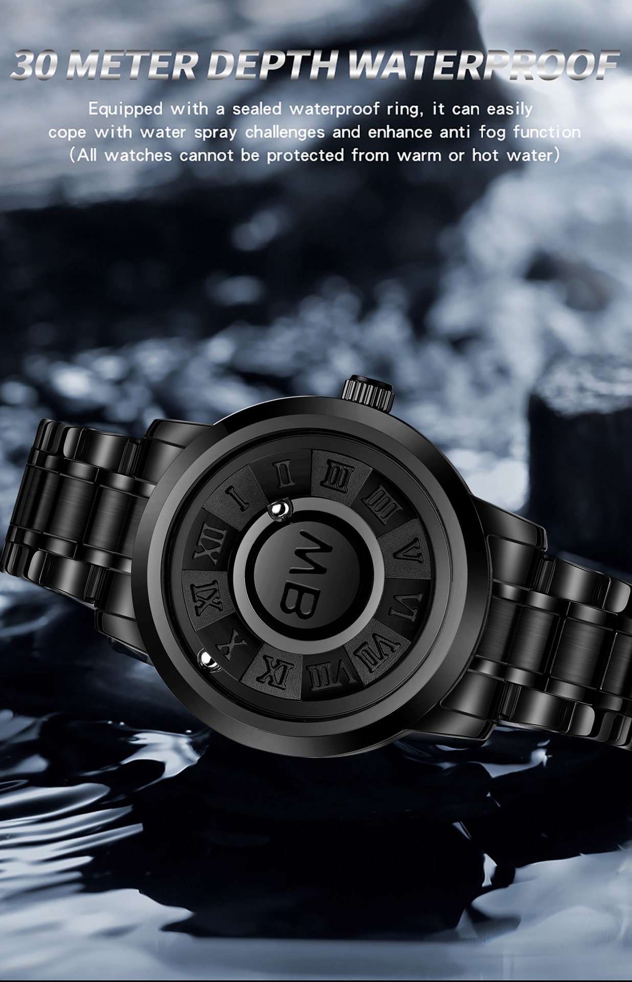 石英表男表炫酷个性男士概念手表男黑科技磁力悬浮博士通BESTWIN详情32