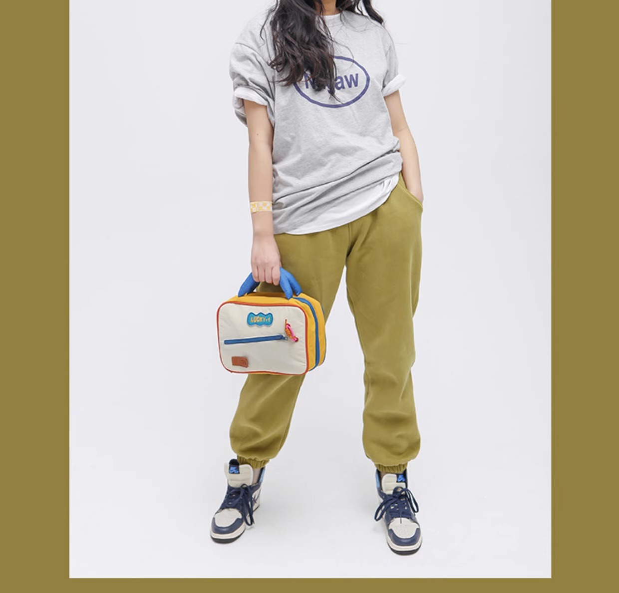 大容量旅行出差洗漱包化妆品收纳包袋2023爆款网红化妆包可爱撞色详情6