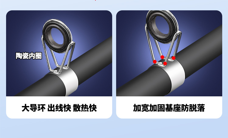 The Barbarian Era long-range fishing rod set combination fishing rod includes long-range fishing rods, single sea rods, swing rods and throw rods for sea fishing pic 13