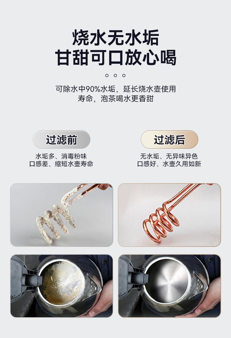 Faucet water purifier, household detachable and washable water filter, kitchen tap water filter, live-streaming cross-border supply water purifier pic 7
