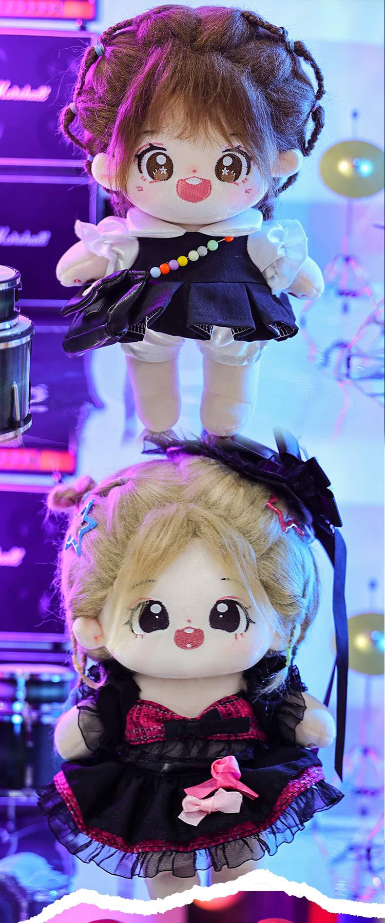 正品20CM棉花娃娃衣服运动风休闲棒球服可爱换装玩偶送女生礼物详情6