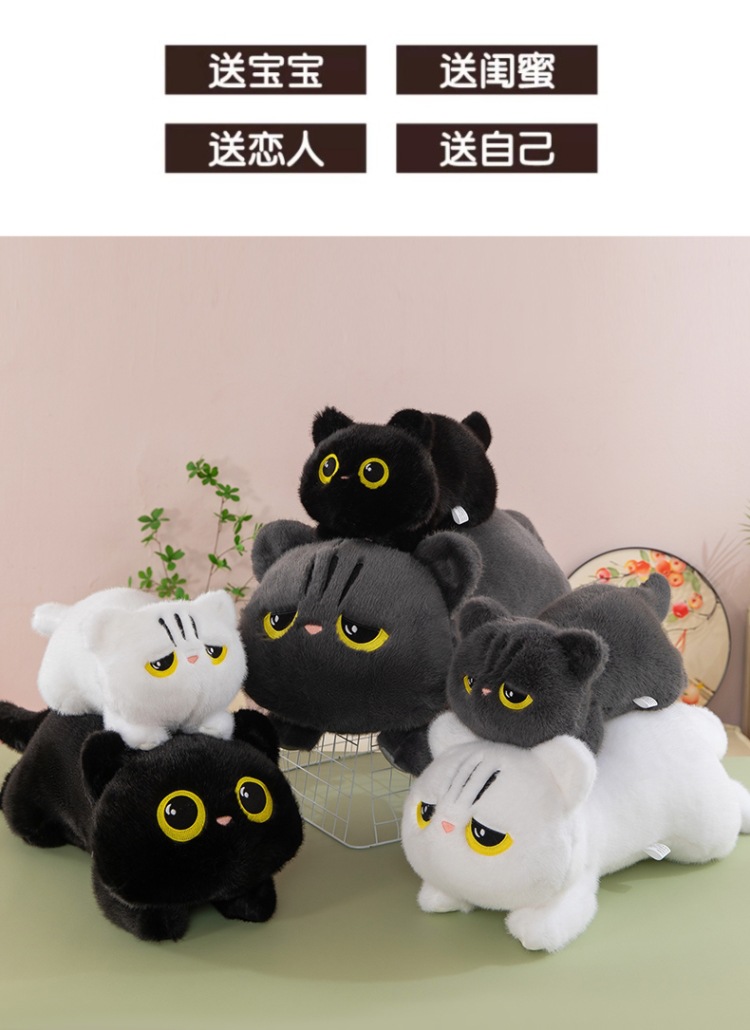 New style cat throw pillows, cute cat bedside seats, cushions, birthday gifts, decorative items, wholesale from the manufacturer pic 19