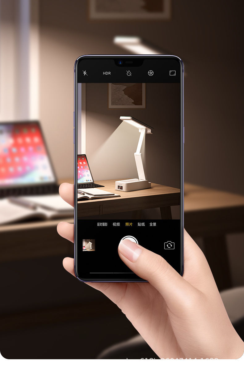 学生宿舍专用学习台灯大容量超长续航折叠收纳阅读台灯床头小夜灯详情23