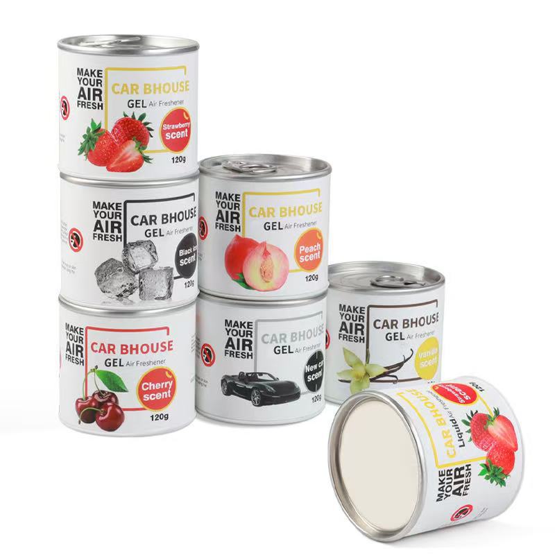 车载香水汽车香薰座跨境GEL固体香膏车内香氛香薰香味持久详情1