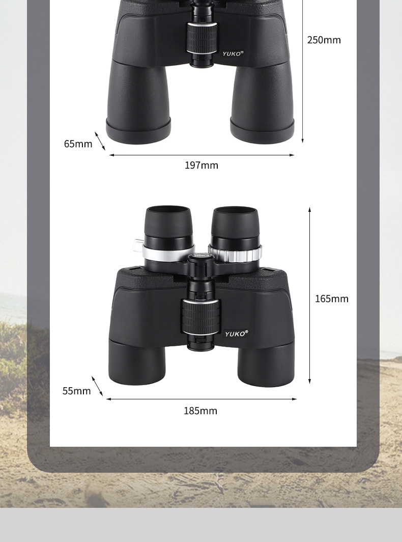 Continuous zoom telescope 10-22X50 high-power high-definition telescope, new type of stepless zoom telescope wholesale pic 6