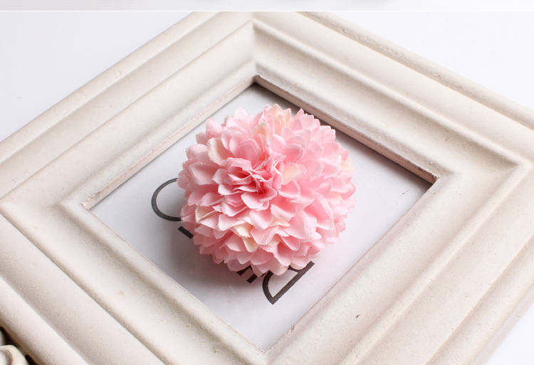 仿真千层菊花头圆菊球菊仿真花DIY服装胸花头饰配件假花批发详情3