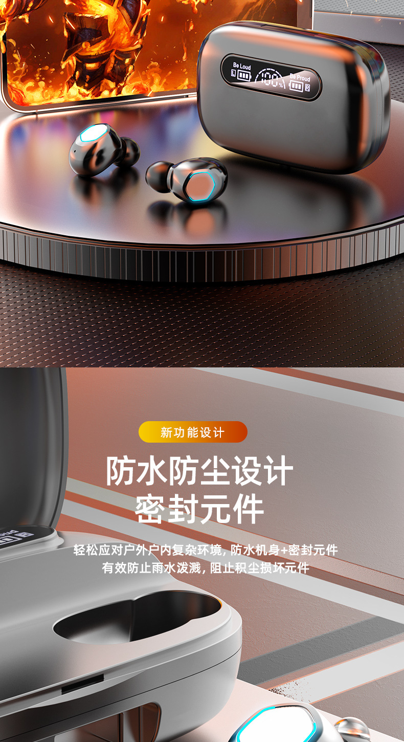 Transfronterizo explosivo tipo de auriculares bluetooth clip no en el oído deportes mini auriculares inalámbricos modelo privado huaqiangbei en stock pic 12
