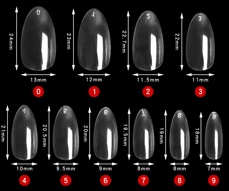 穿戴甲片美甲店专用全贴半贴超薄无痕指甲贴片延长美甲美妆用品详情31
