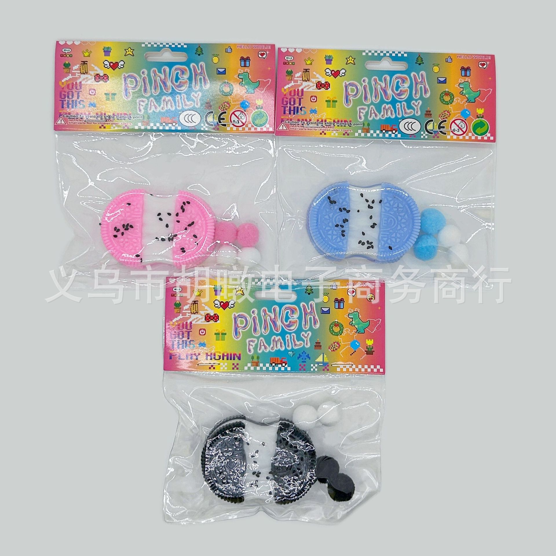 解压玩具仿真食物系列拉丝小饼干捏捏乐创意解压玩具解压玩具批发详情2