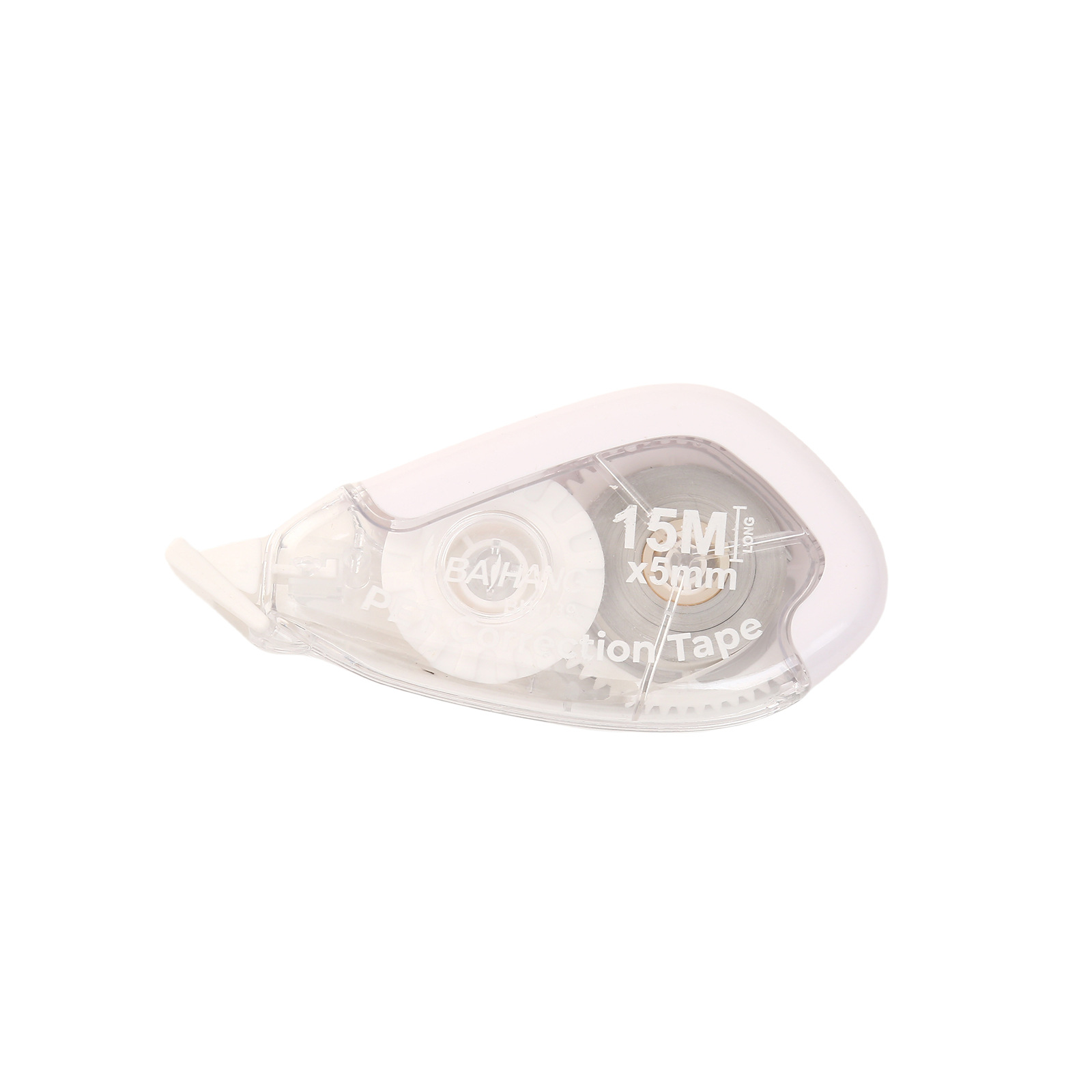 High-appearance-level white correction tape, transparent and invisible 15m large-capacity correction tape, silent continuous tape, smooth coating tape pic 6