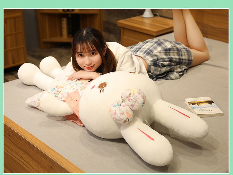 毛绒玩具兔子大可爱女孩礼物儿童小白兔玩偶公仔睡觉抱抱枕布娃娃详情7