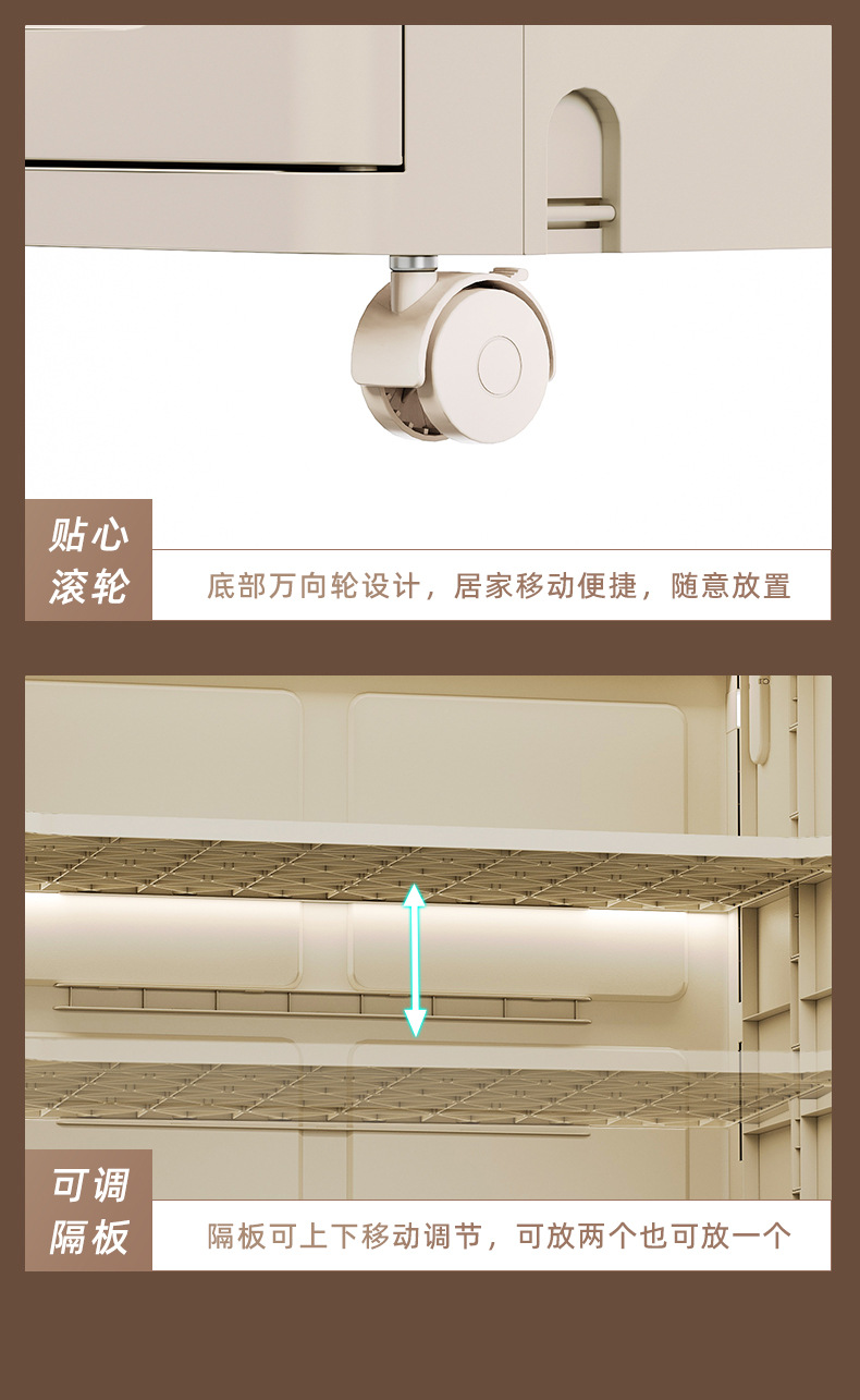 轻奢鞋柜进门隔板折叠多层收纳盒防臭免安装收纳神器宿舍防尘鞋架详情20