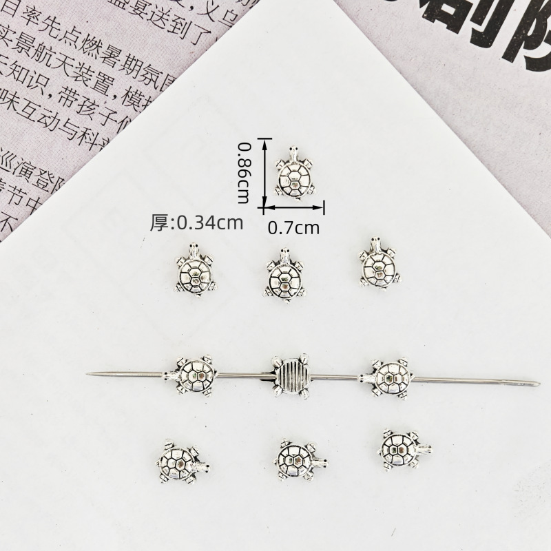 diy合金饰品配件海洋生物海龟挂件 手链项链复古吊坠材料跨境热销详情18