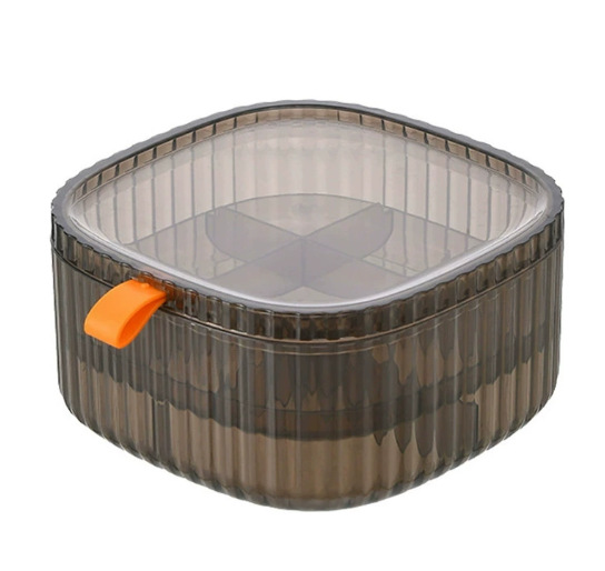 High appearance level transparent jewelry storage box, stud earrings, necklaces, bracelets, rings, multi-style and multi-layer portable box pic 5