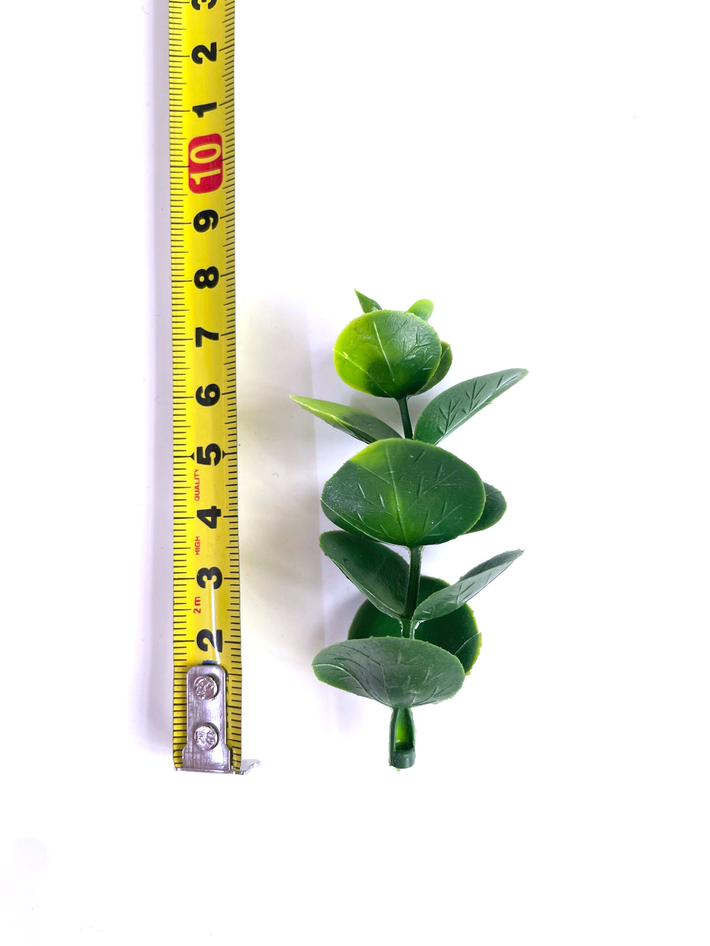 厂家批发仿真尤加利金钱草桉树叶绿植塑料水草假花配件办公园艺装饰详情12