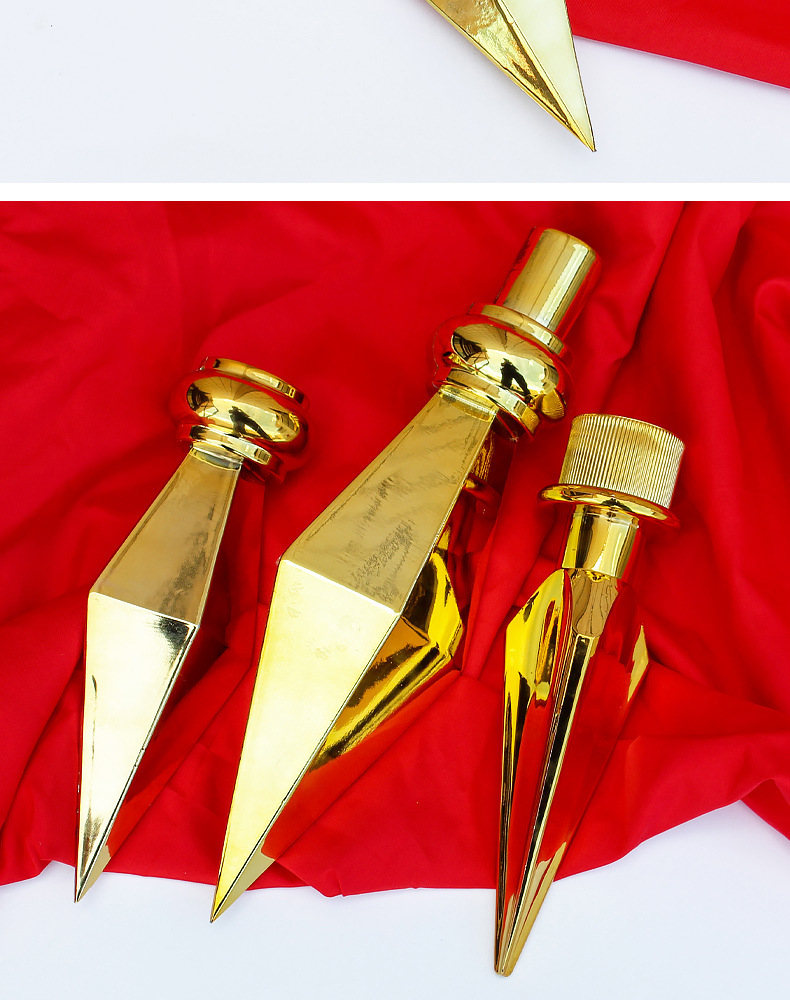 电镀金色铝合金世界杯礼堂旗枪头手摇旗世界各国旗帜详情11