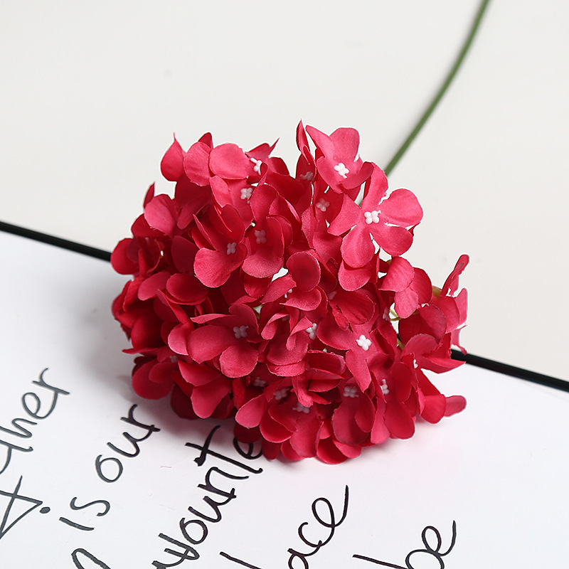 仿真假花新款红色系婚礼婚庆装饰路引花户外拍摄道具软装绢花婚庆用品婚礼拱形门详情20