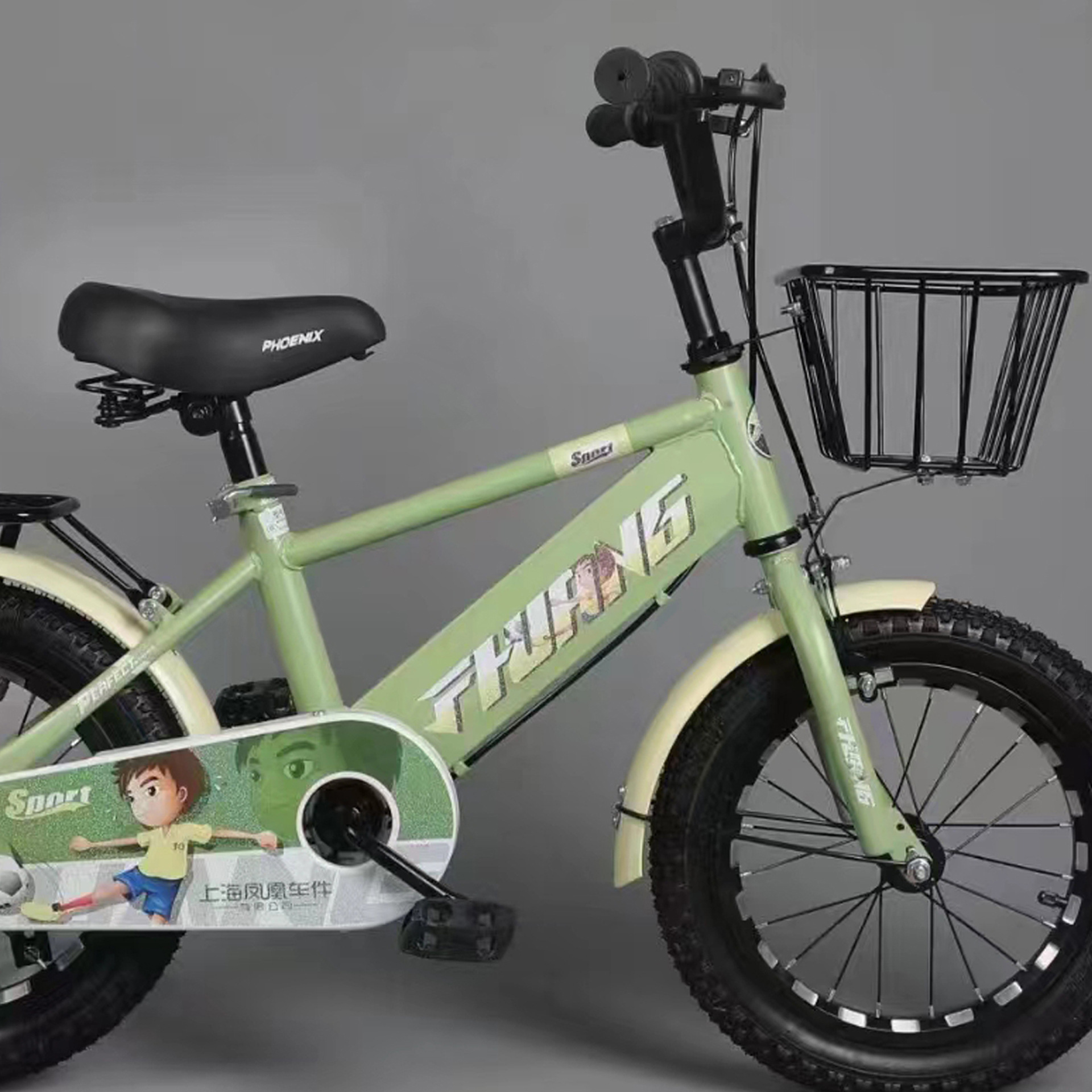 儿童自行车3-6-10岁12141618寸小孩单车男女款脚踏车宝宝批发代发雪地自行车详情9