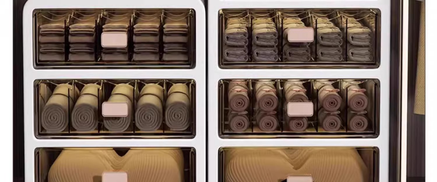 Underwear and underpants storage box, household drawer-type socks and close-fitting clothes storage box, wardrobe layering magic tool, organizing cabinet pic 6