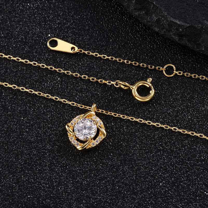 S925 All-silver Edison pearl pendant necklace, a versatile and high-end gift for women, simple and versatile, small and clear pic 27