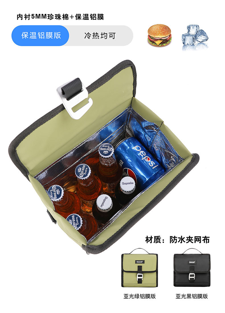 Rhinowalk/ Rhino · Stroll Bicycle Bag, folding bag, small cloth front bag, Front pig nose bag accessories pic 10