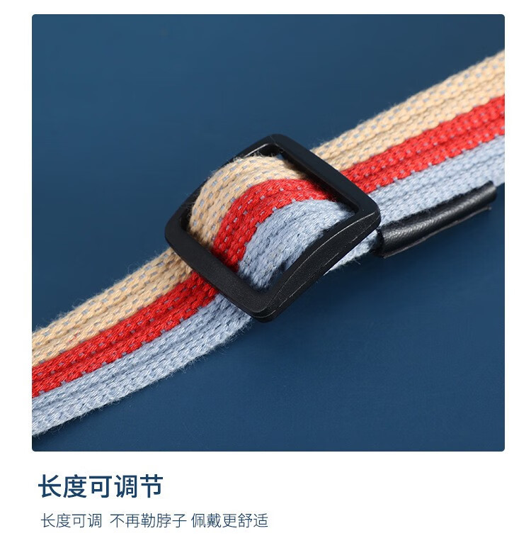 Factory direct sales of pet collars, dog neck rings, thickened canvas webbing, adjustable buckles, dog walking and training neck covers pic 7