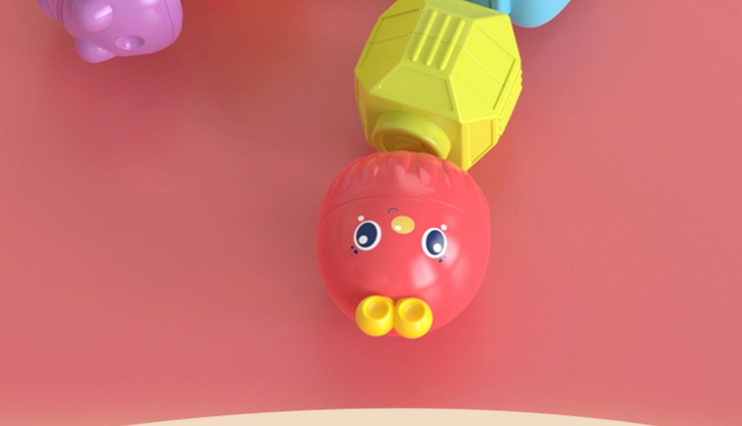 彩虹塞塞乐幼儿精细动作婴儿抓握训练早教颜色认知感官玩具亚马逊详情11