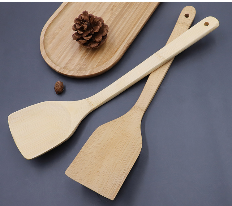 厂家竹铲子不粘锅家庭用寿司饭勺批发竹木饭勺竹木勺详情24