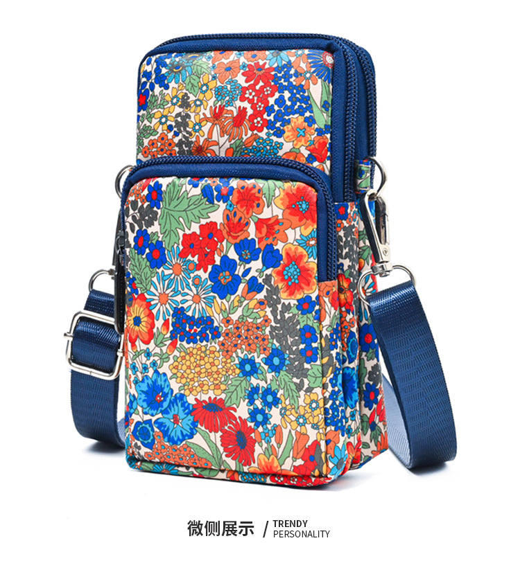 中年妈妈手机包手腕斜挎迷你小包包夏天百搭帆布包竖款零钱包便携详情29