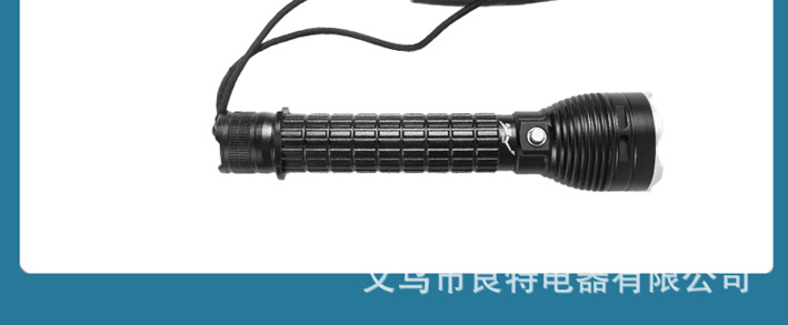 ipx8 Cross-border exclusive bestseller Diving P70 flashlight, 100-meter deep-sea diving, ultra-bright LED pic 12