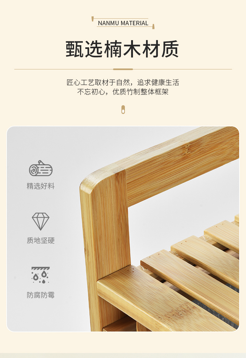 跨境亚马逊脏衣收纳篮浴室布艺三层分类储物筐方形折叠内衣脏衣篓详情4