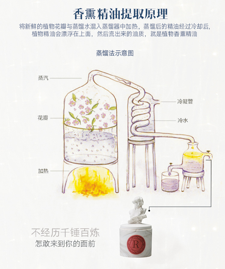 香薰蜡烛精油石膏香氛礼盒伴手礼卧室家用室内圣诞节礼物详情17