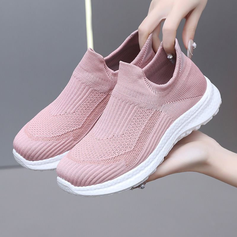 2025春季时尚休闲单鞋一脚蹬男女同款透气舒适时尚百搭软底软面鞋详情6