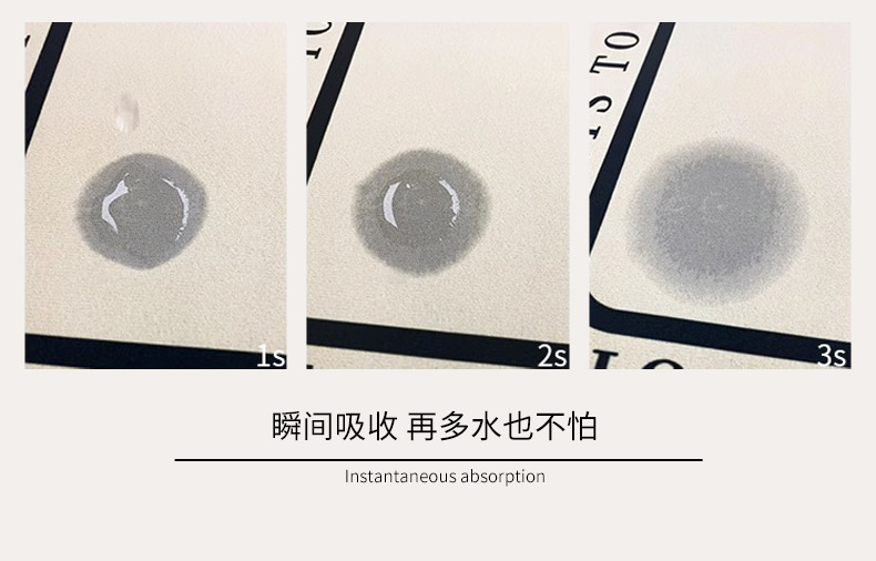 浴室吸水地垫卫生间门口硅藻泥门垫洗手间厕所防滑脚垫子卫浴地毯详情7