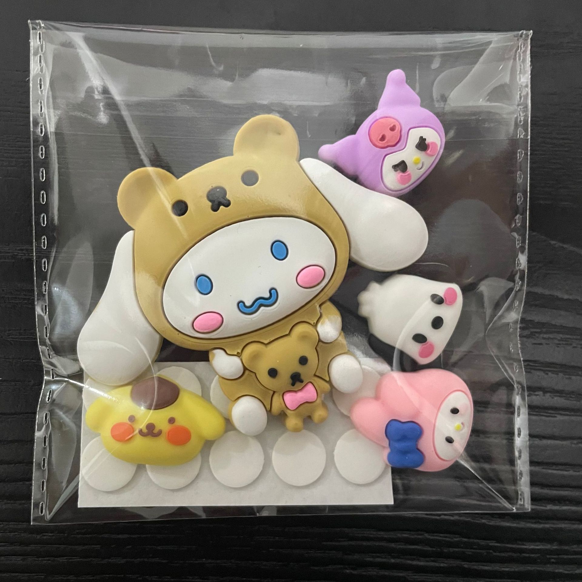 可爱卡通奶油胶树脂配件饰品配件发夹diy配件 咕卡配件创意贴片详情16