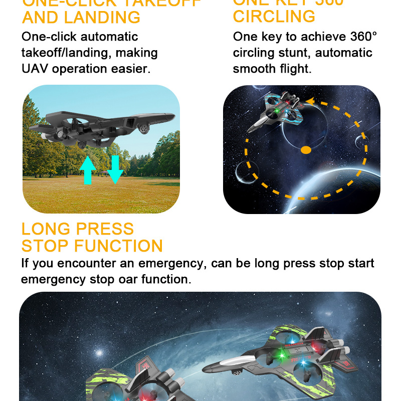 跨境20战斗机四轴飞行器长续航无人机玩具泡沫飞机泡沫遥控飞机详情11