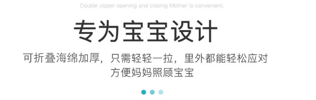 跨境婴儿子宫床可折叠海绵地纯棉加厚防虫蚊宝宝床中床蚊帐便携床详情4