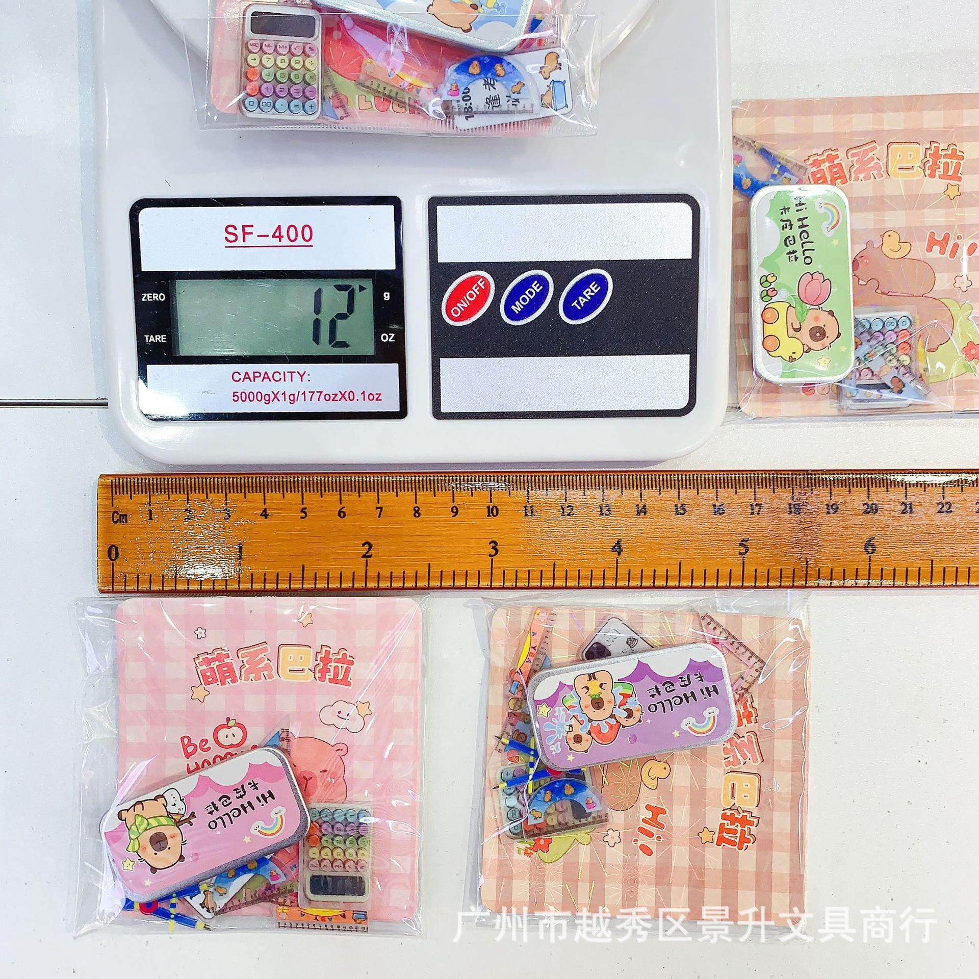 卡皮迷你文具盒小套装文具套装仿真模型微缩学习用品益智儿童玩具详情6
