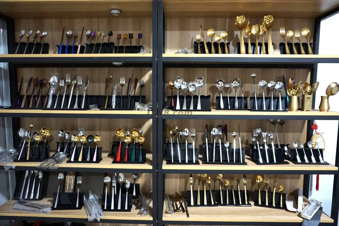 不锈钢花勺樱花玫瑰花勺婚礼长柄心形勺咖啡搅拌勺伴手礼燕窝蜂蜜详情4