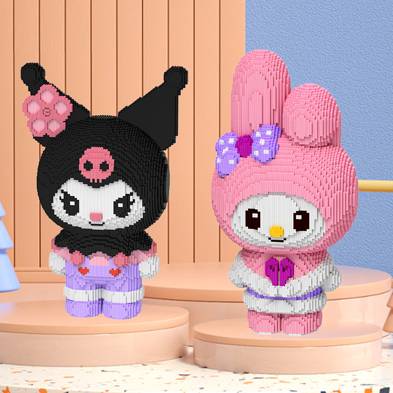 库落米美勒蒂系列积木熊积木批发玩具批发男女孩礼物摆件玩偶手工详情3