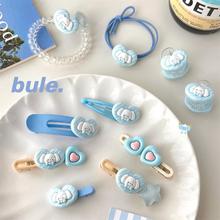 赵露思同款发夹咖色系侧边发卡刘海夹前额鸭嘴夹新款时尚简约发饰详情82