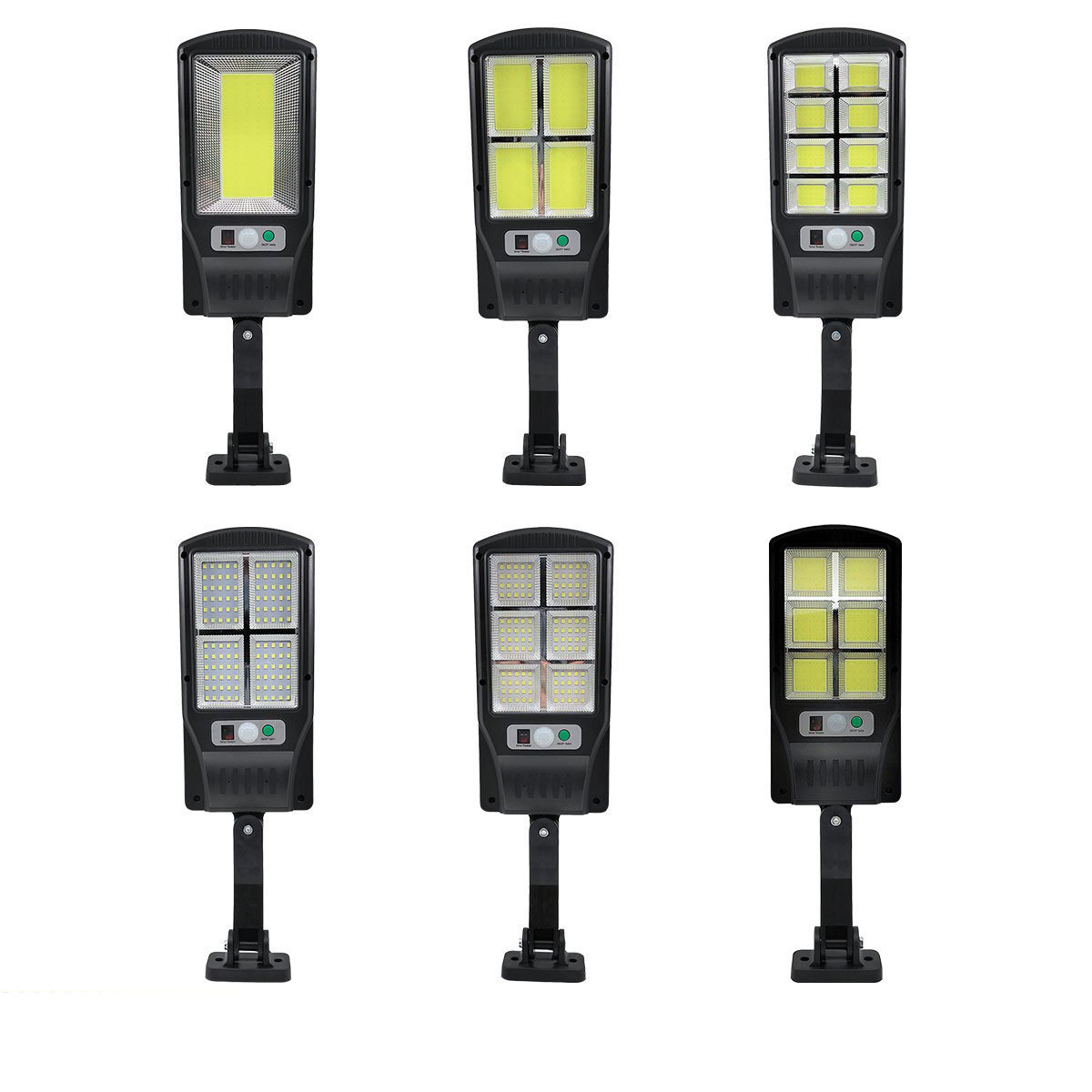 Solar outdoor lighting fixtures, human-sensing solar street lamps for villas, energy-saving and waterproof lighting fixtures pic 1