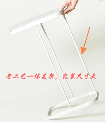 韩式品质潮流家用透明分类垃圾架大号翻盖垃圾桶金属垃圾袋置物架详情4