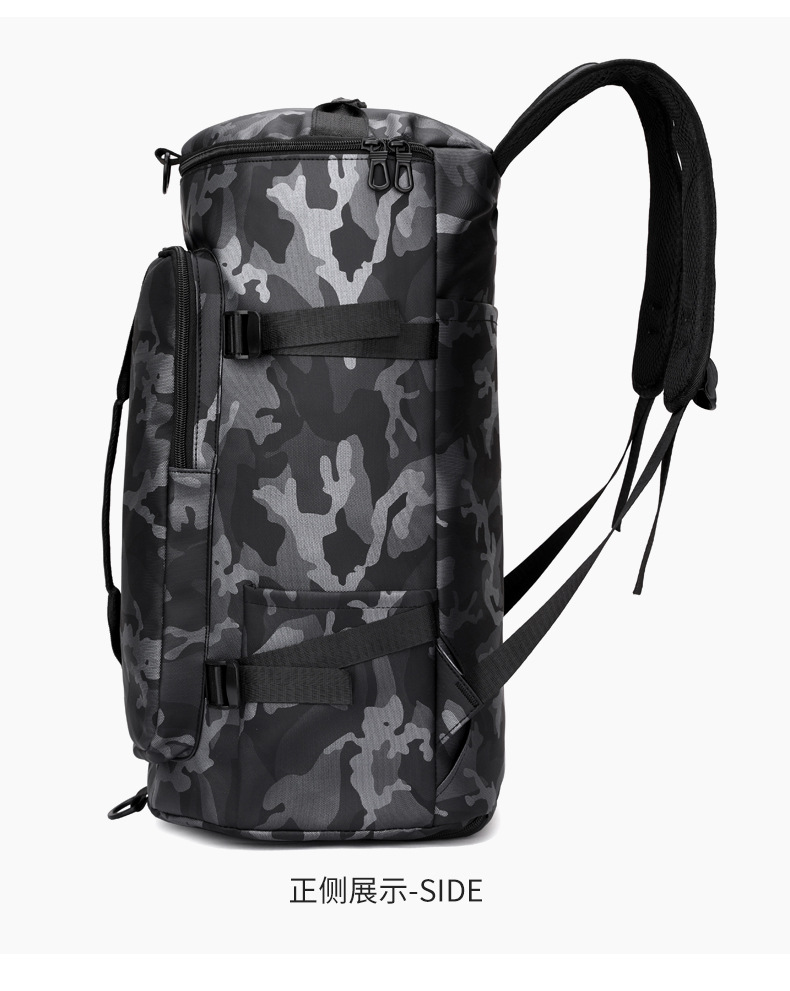 潮流独立鞋仓健身包大容量旅行包时尚百搭外出包短途旅行斜挎包详情28