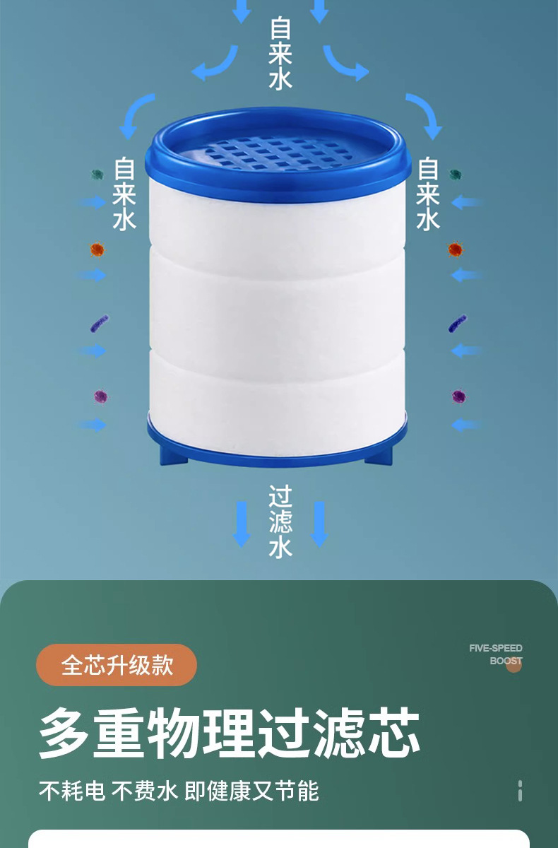 厨房洗菜盆水龙头过滤器嘴自来水防溅神器延伸万能净化净水器家用详情7
