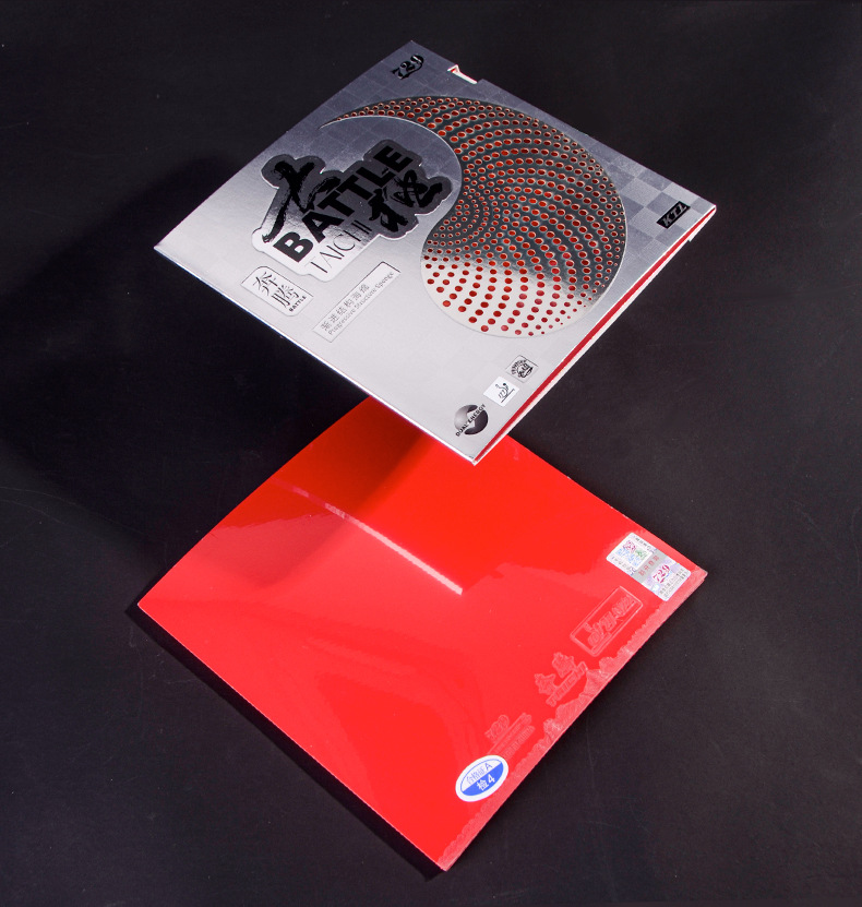 Friendship 729 Pentium Tai Chi Table Tennis Racket with gradient blue rubber, genuine professional grade reverse rubber sleeve rubber from the Mianyang Provincial Team pic 14