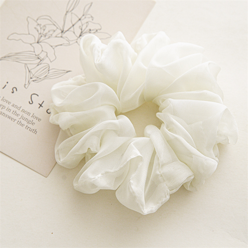 Large intestine hair band, hair tie, hair tie accessories, large intestine fashionable hair accessories, hair tie, hair band, hair band for women, multiple colors to choose from pic 17